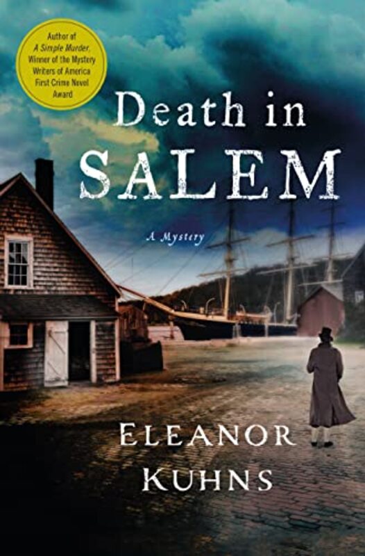Book cover for "Death in Salem" by Eleanor Kuhns