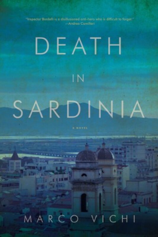 Book cover for "Death in Sardinia" by Marco Vichi