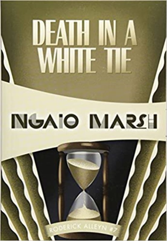 Book cover for "Death in a White Tie" by Ngaio Marsh