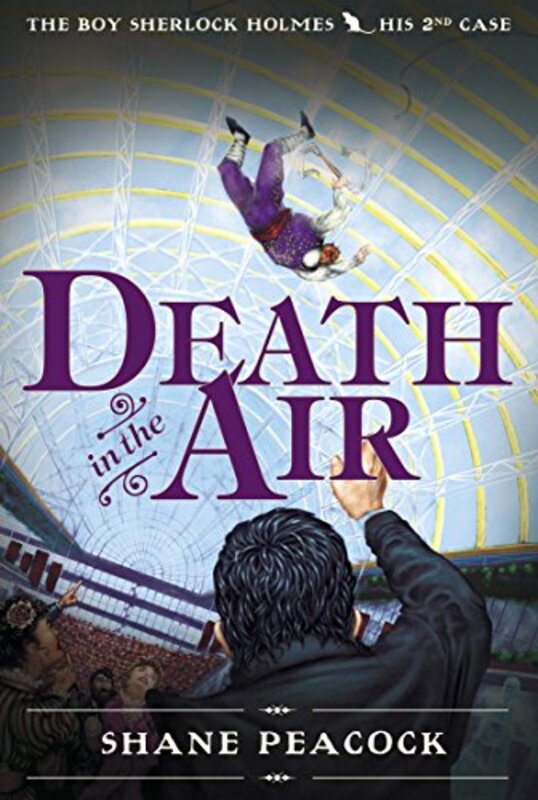 Book cover for "Death in the Air" by Shane Peacock