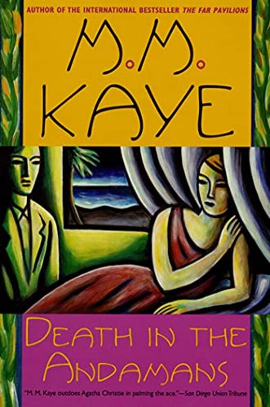 Book cover for "Death in the Andamans" by MM Kaye