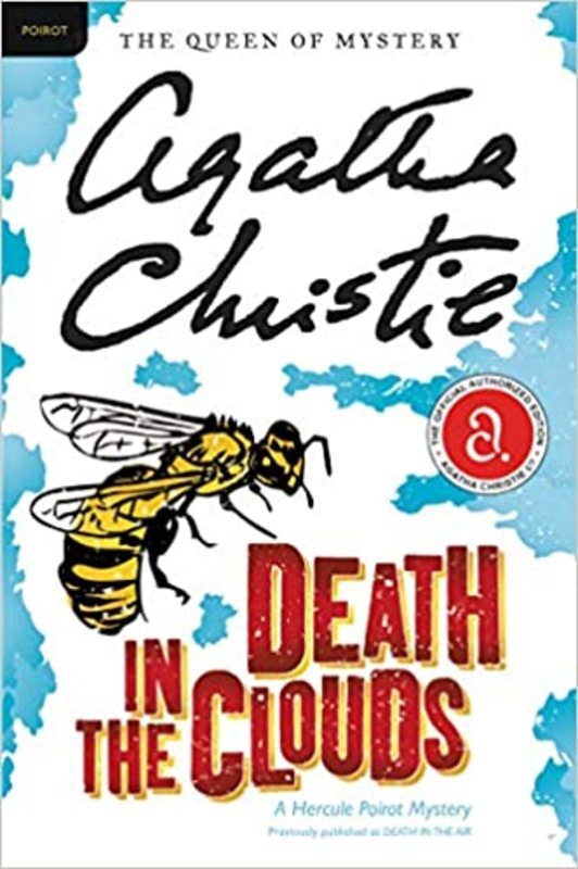Book cover for "Death in the Clouds" by Agatha Christie