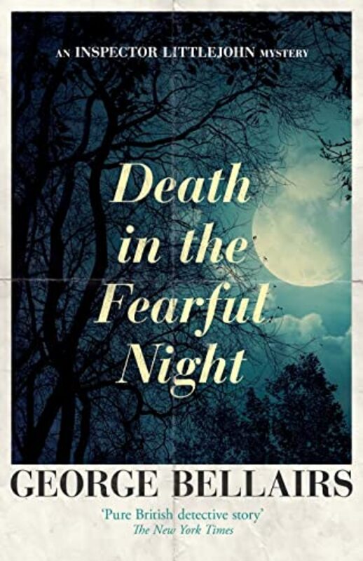 Book cover for "Death in the Fearful Night" by George Bellairs