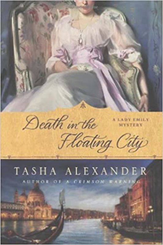 Book cover for "Death in the Floating City" by Tasha Alexander