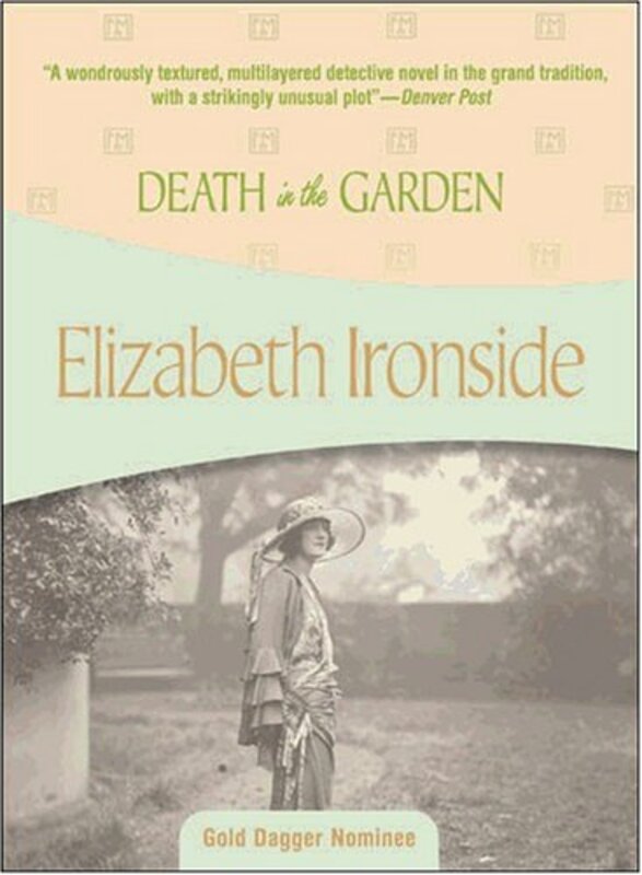 Book cover for "Death in the Garden" by Elizabeth Ironside