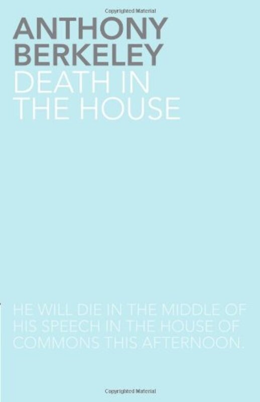 Anthony Berkeley book cover