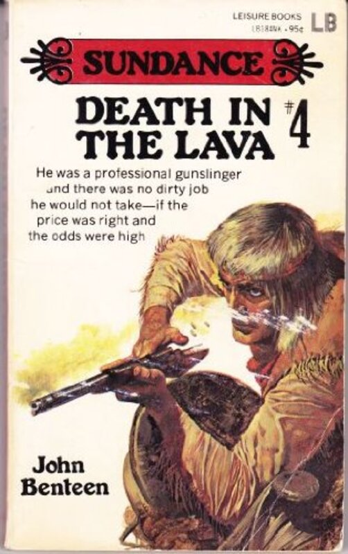 Book cover for "Death in the Lava" by Ben Haas