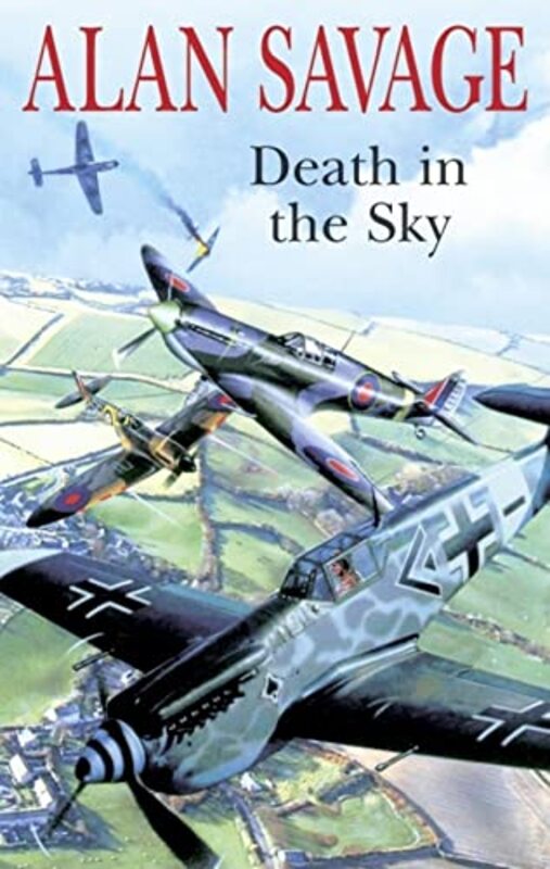 Book cover for "Death in the Sky" by Christopher Nicole