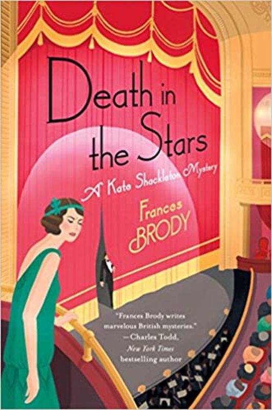Book cover for "Death in the Stars" by Frances Brody