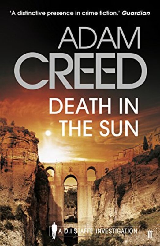 Book cover for "Death in the Sun" by Adam Creed