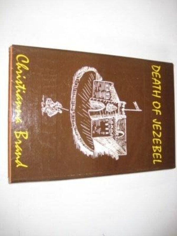 Book cover for "Death of Jezebel" by Christianna Brand