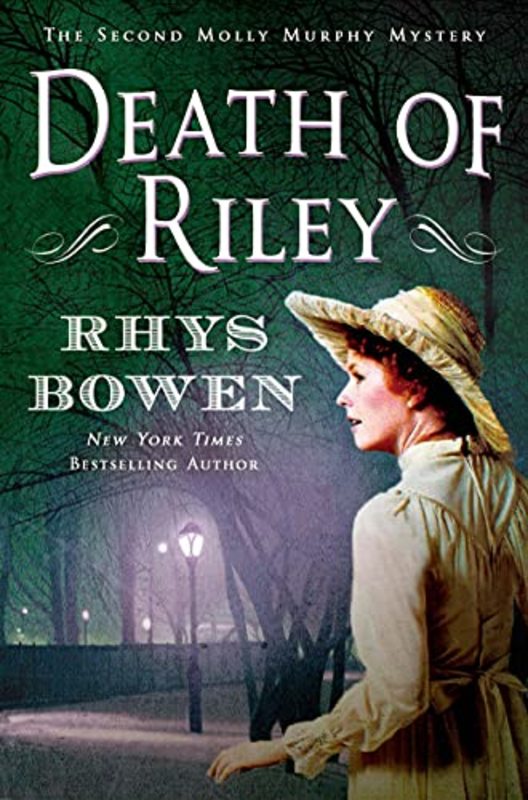 Book cover for "Death of Riley" by Rhys Bowen