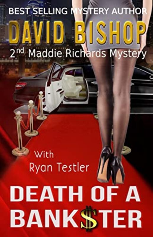 Book cover for "Death of a Bankster" by David Bishop