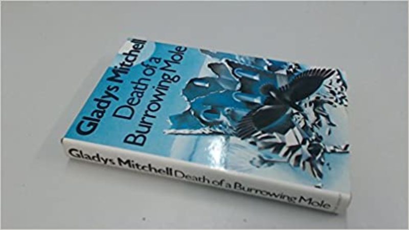 Book cover for "Death of a Burrowing Mole" by Gladys Mitchell