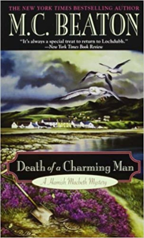 Book cover for "Death of a Charming Man" by MC Beaton