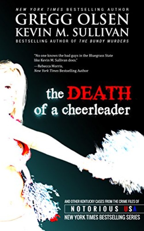Book cover for "Death of a Cheerleader" by Gregg Olsen