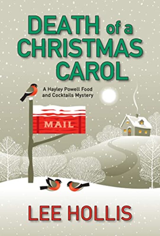 Book cover for "Death of a Christmas Carol" by Lee Hollis