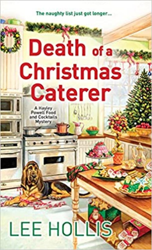 Book cover for "Death of a Christmas Caterer" by Lee Hollis