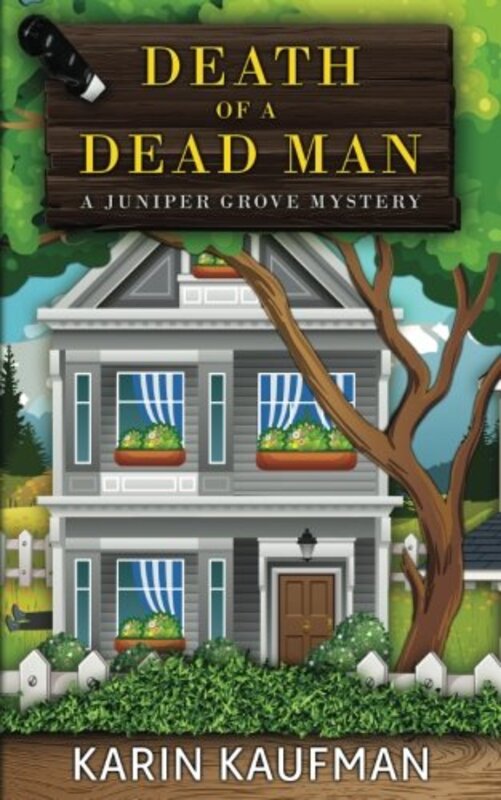 Book cover for "Death of a Dead Man" by Karin Kaufman