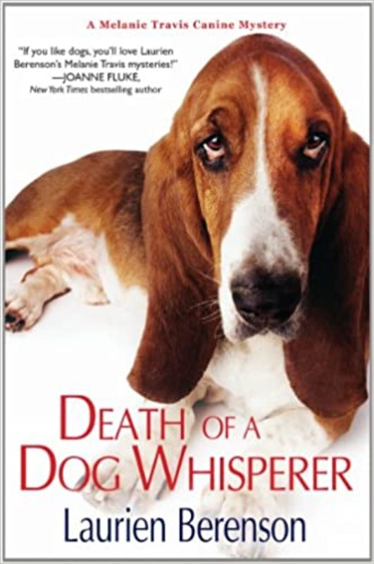 Book cover for "Death of a Dog Whisperer" by Laurien Berenson