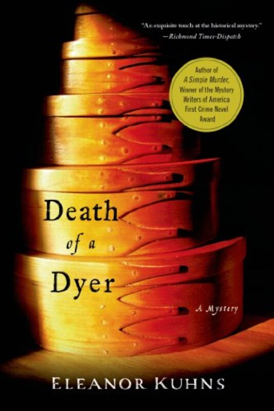 Book cover for "Death of a Dyer" by Eleanor Kuhns