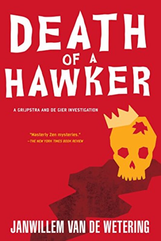 Book cover for "Death of a Hawker" by Janwillem van de Wetering