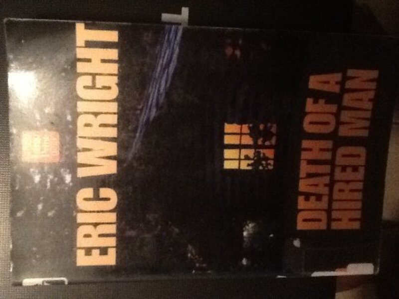 Book cover for "Death of a Hired Man" by Eric Wright