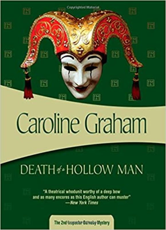 Book cover for "Death of a Hollow Man" by Caroline Graham