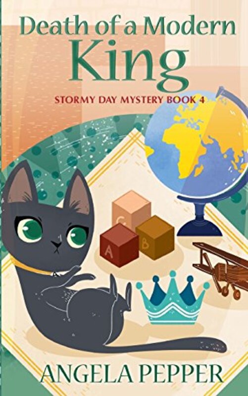 Book cover for "Death of a Modern King" by Angela Pepper