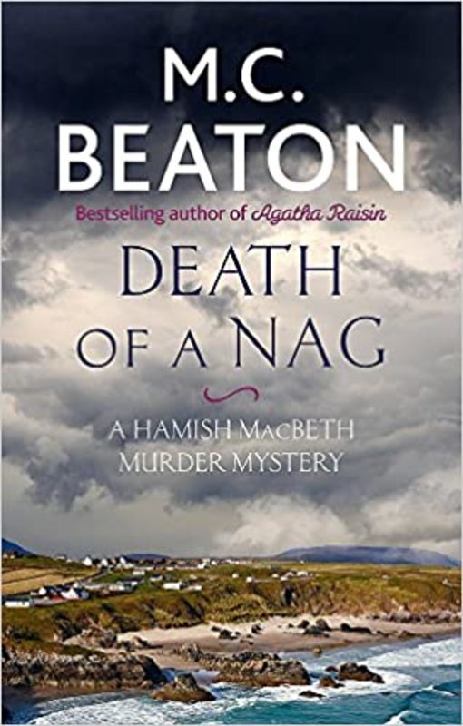 Book cover for "Death of a Nag" by MC Beaton