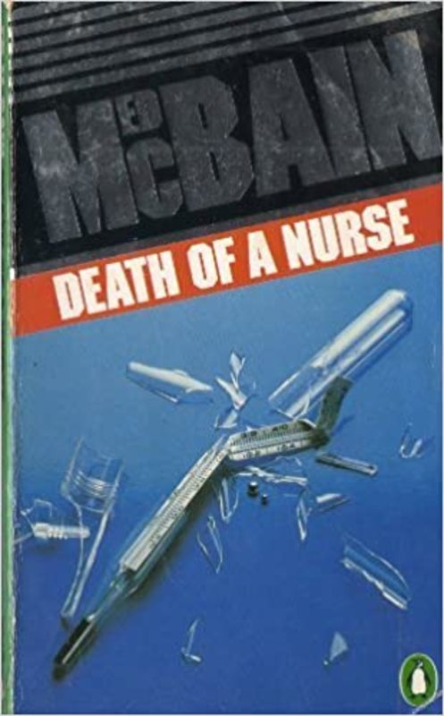 Book cover for "Death of a Nurse" by Ed McBain