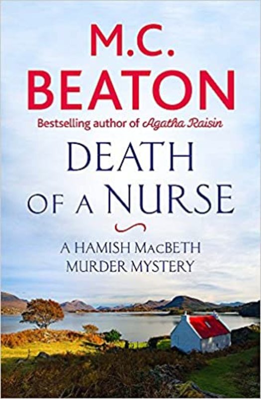 Book cover for "Death of a Nurse" by MC Beaton