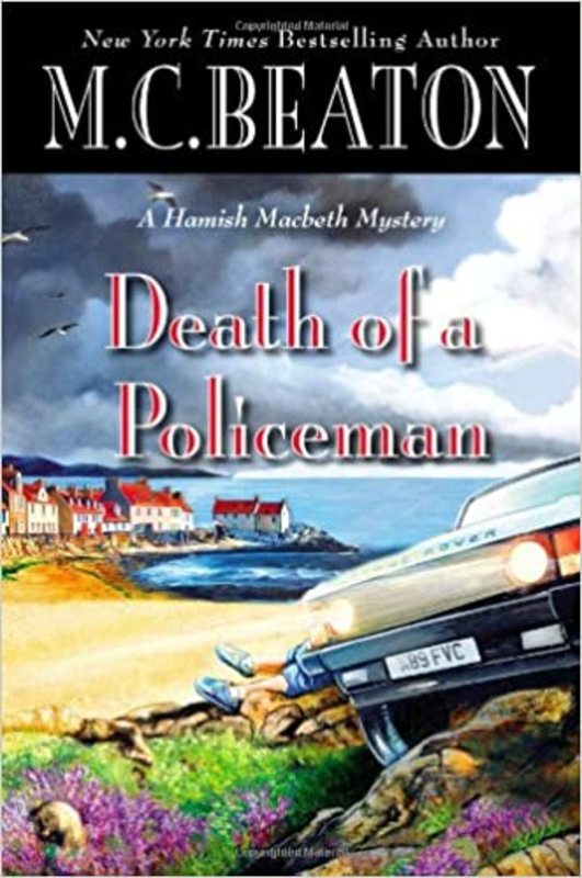 Book cover for "Death of a Policeman" by MC Beaton