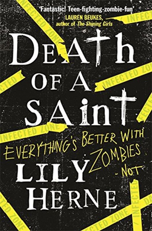 Book cover for "Death of a Saint" by Sarah Lotz