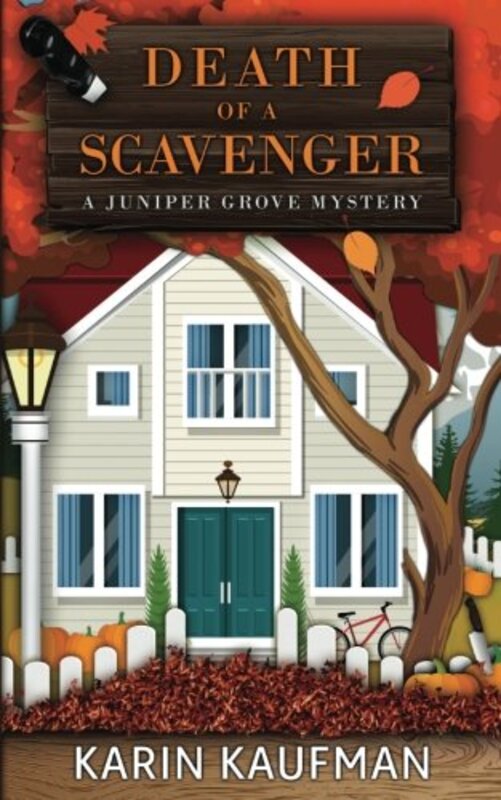 Book cover for "Death of a Scavenger" by Karin Kaufman
