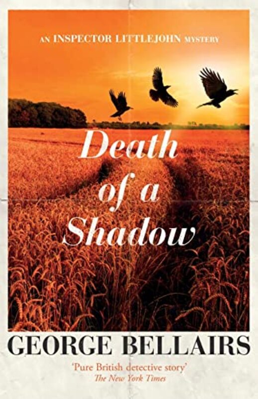 Book cover for "Death of a Shadow" by George Bellairs