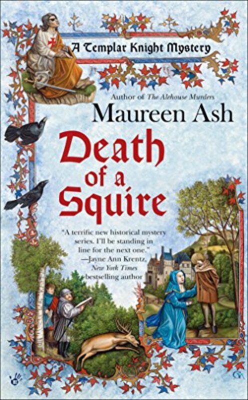 Book cover for "Death of a Squire" by Maureen Ash