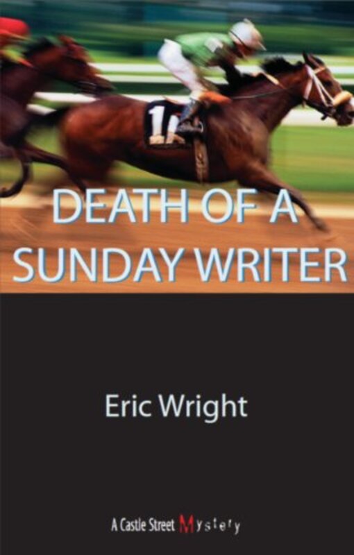 Book cover for "Death of a Sunday Writer" by Eric Wright
