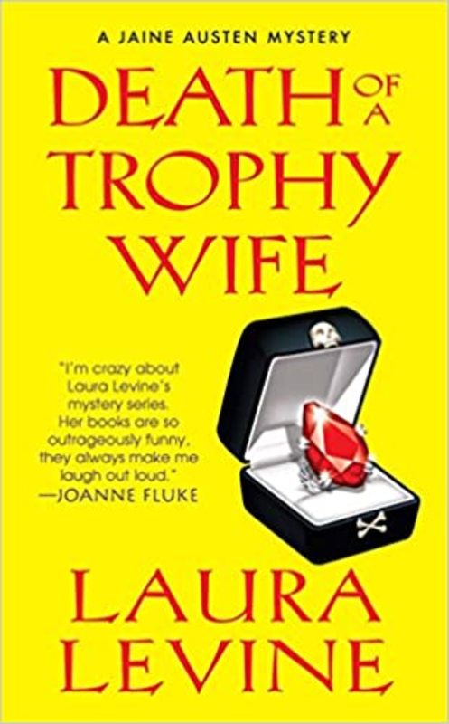 Book cover for "Death of a Trophy Wife" by Laura Levine
