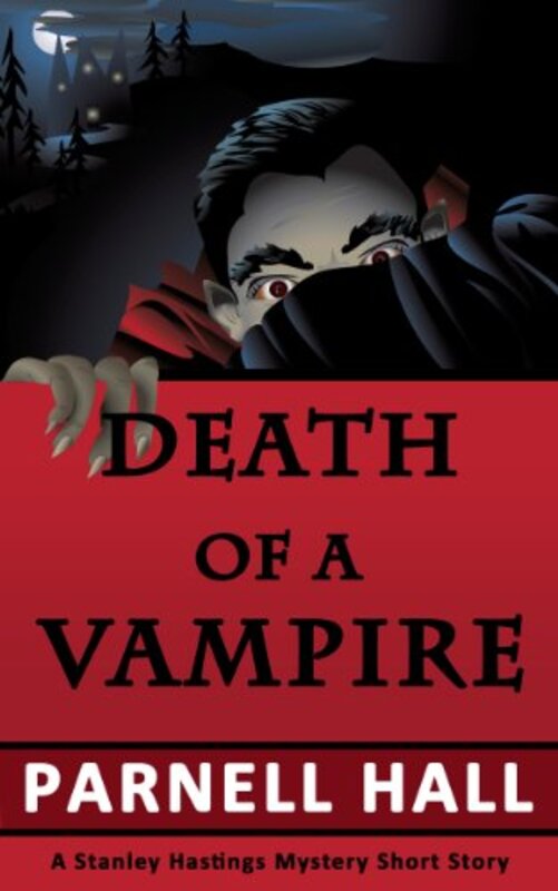 Book cover for "Death of a Vampire" by Parnell Hall