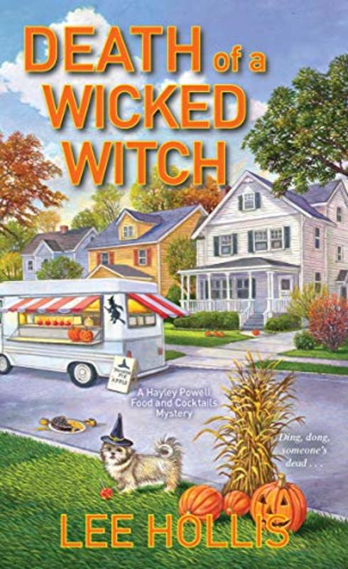 Book cover for "Death of a Wicked Witch" by Lee Hollis