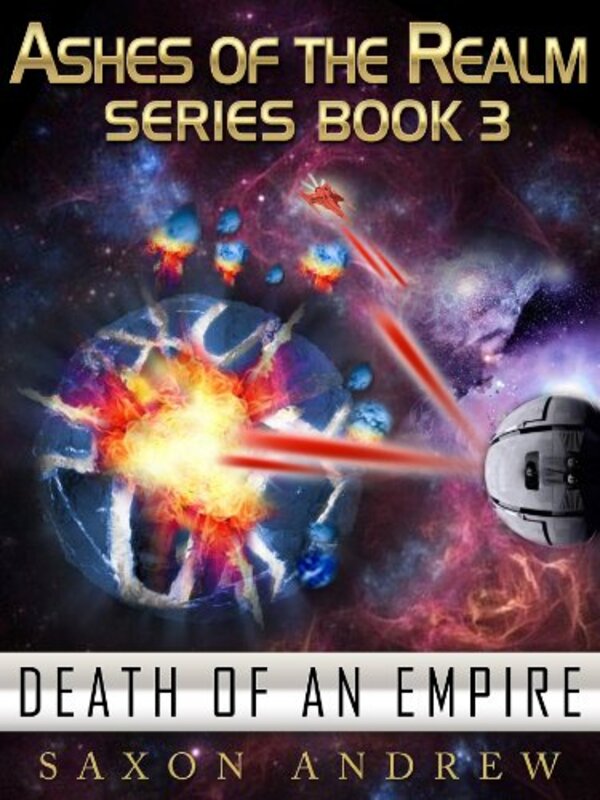Book cover for "Death of an Empire" by Saxon Andrew