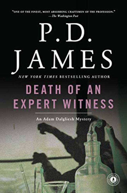 Book cover for "Death of an Expert Witness" by PD James