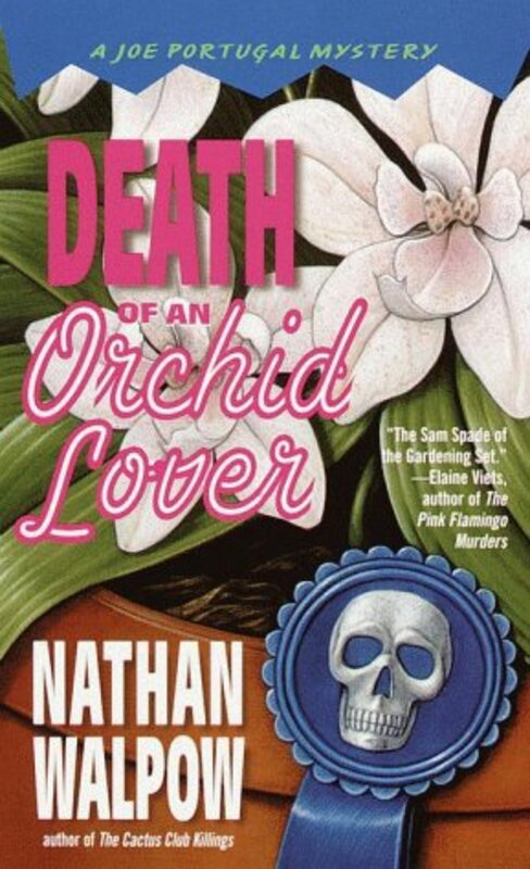 Book cover for "Death of an Orchid Lover" by Nathan Walpow