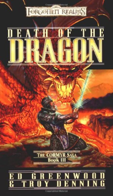 Book cover for "Death of the Dragon" by Troy Denning