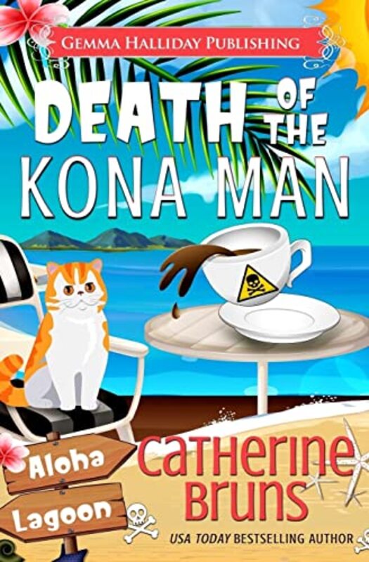 Book cover for "Death of the Kona Man" by Catherine Bruns