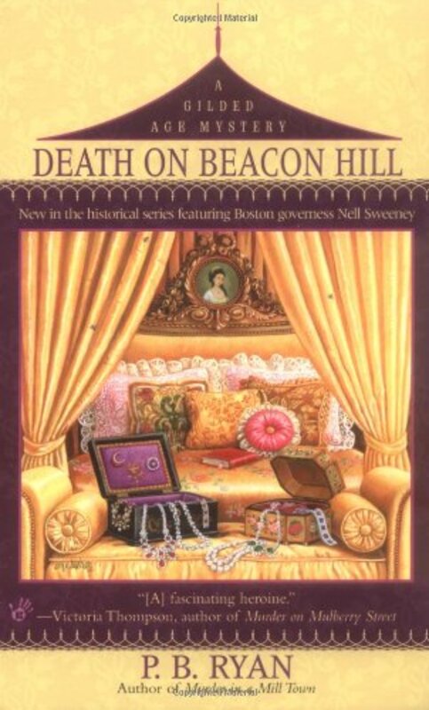Book cover for "Death on Beacon Hill" by Patricia Ryan