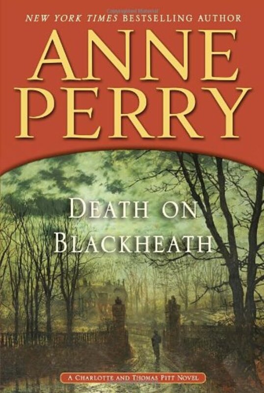 Book cover for "Death on Blackheath" by Anne Perry