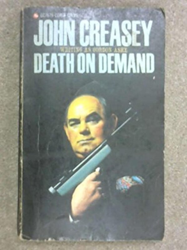 Book cover for "Death on Demand" by John Creasey