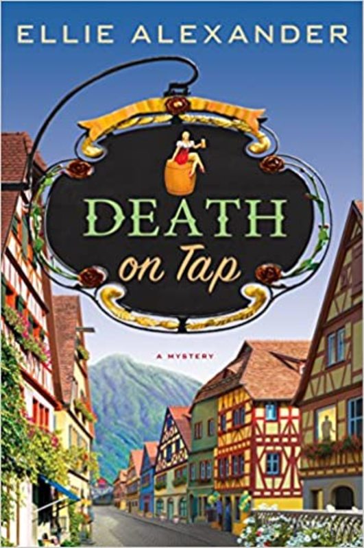 Book cover for "Death on Tap" by Kate Dyer Seeley